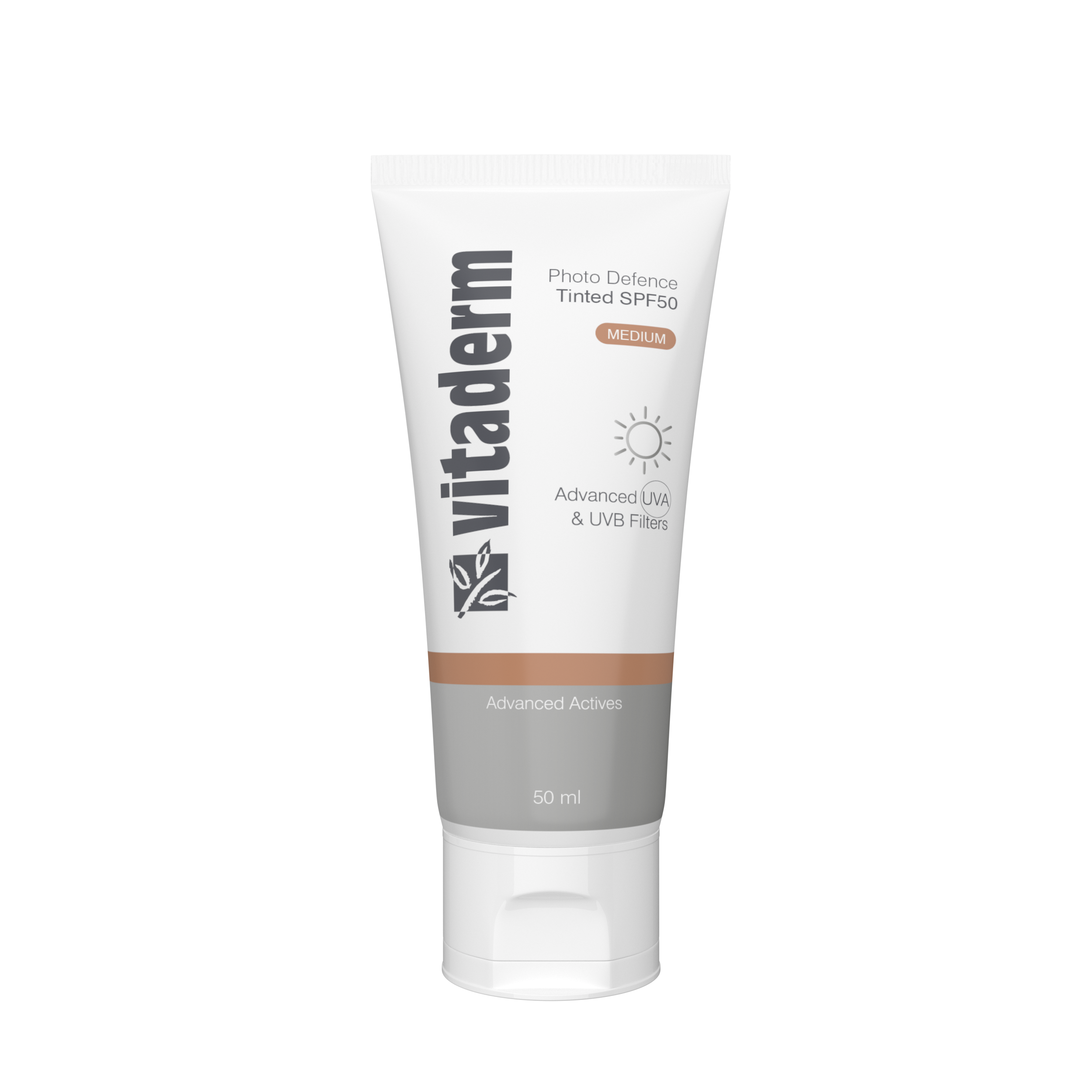 Vitaderm Tinted SPF50 50ml - Image 5